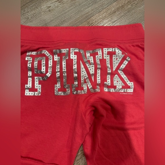 Pink Victoria Secret Sweat Pants Size Medium - Picture 5 of 5